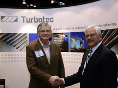 James Nation, President of First Company and Floyd Lewis, Director of Sales & Marketing at Turbotec
