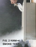 Fig. 2 excellent product design ensures proper air velocity and good louver design prevents the short circuit of supply air into the air inlet. 