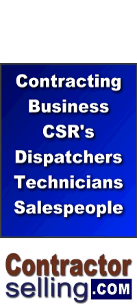 Contractor Selling Home Page