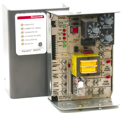 temperature compensator for boilers