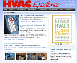HVAC Excellence Unveils New Website