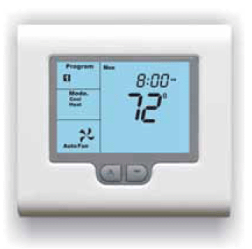 T-32-P universal thermostat  designed with the HVAC contractor in mind. 
